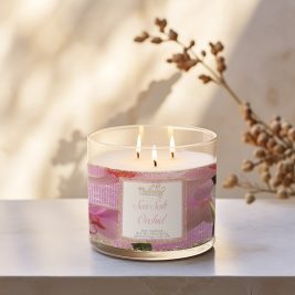 Sea Salt & Orchid 3-Wick Candle