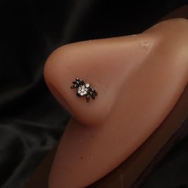 Spooky Spider Nose Stud