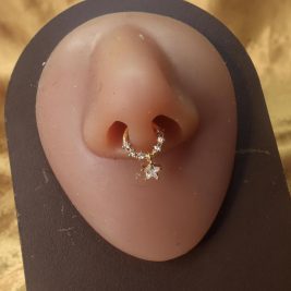 Stellar Shine Star Gem Septum