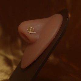 Supremacy Of God Nose Stud Ring Piercing Jewelry