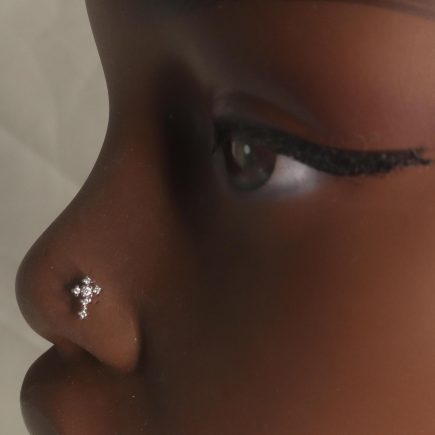 Tiny Cross Nose Stud Piercing Jewelry