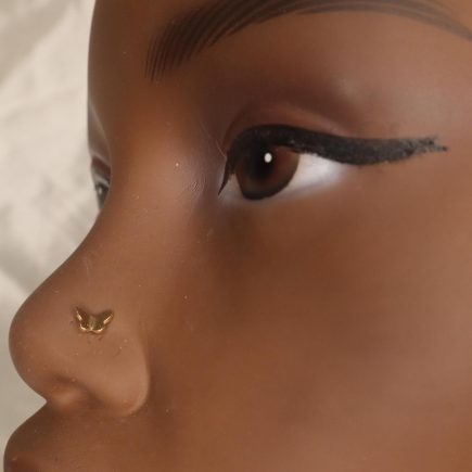 Tiny Dainty Pretty Butterfly Nose Stud Piercing