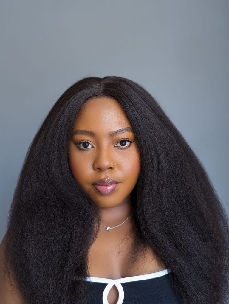 Uyai – Brazilian Kinky Straight Wig | Natural Faux Wig - Wigs/Bundles/Closures/Frontals, Beauty, Hair, Wigs