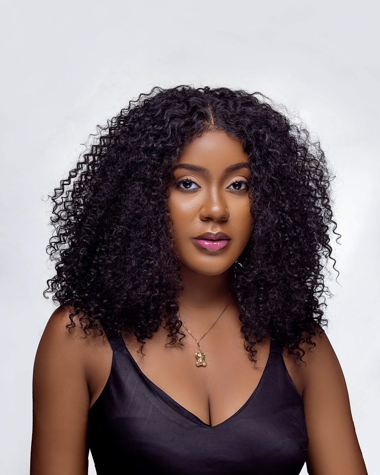 Wig Tiana – Faux Kinky Curly Wig | Glueless Lace Closure - Wigs/Bundles/Closures/Frontals, Beauty, Hair, Wigs