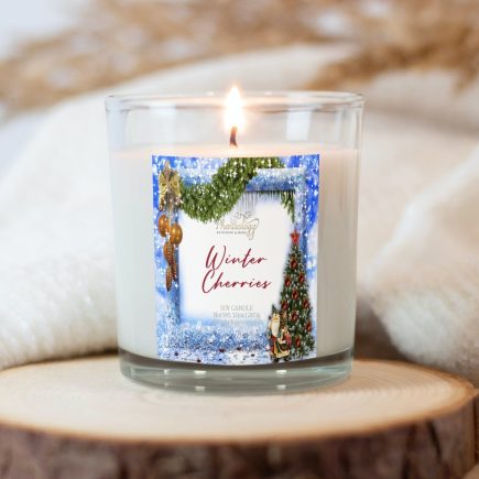 Winter Cherries Candle