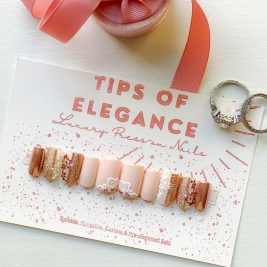 Romantic | Wedding/Bridal | Pre-Design Custom Press-on Nail Set