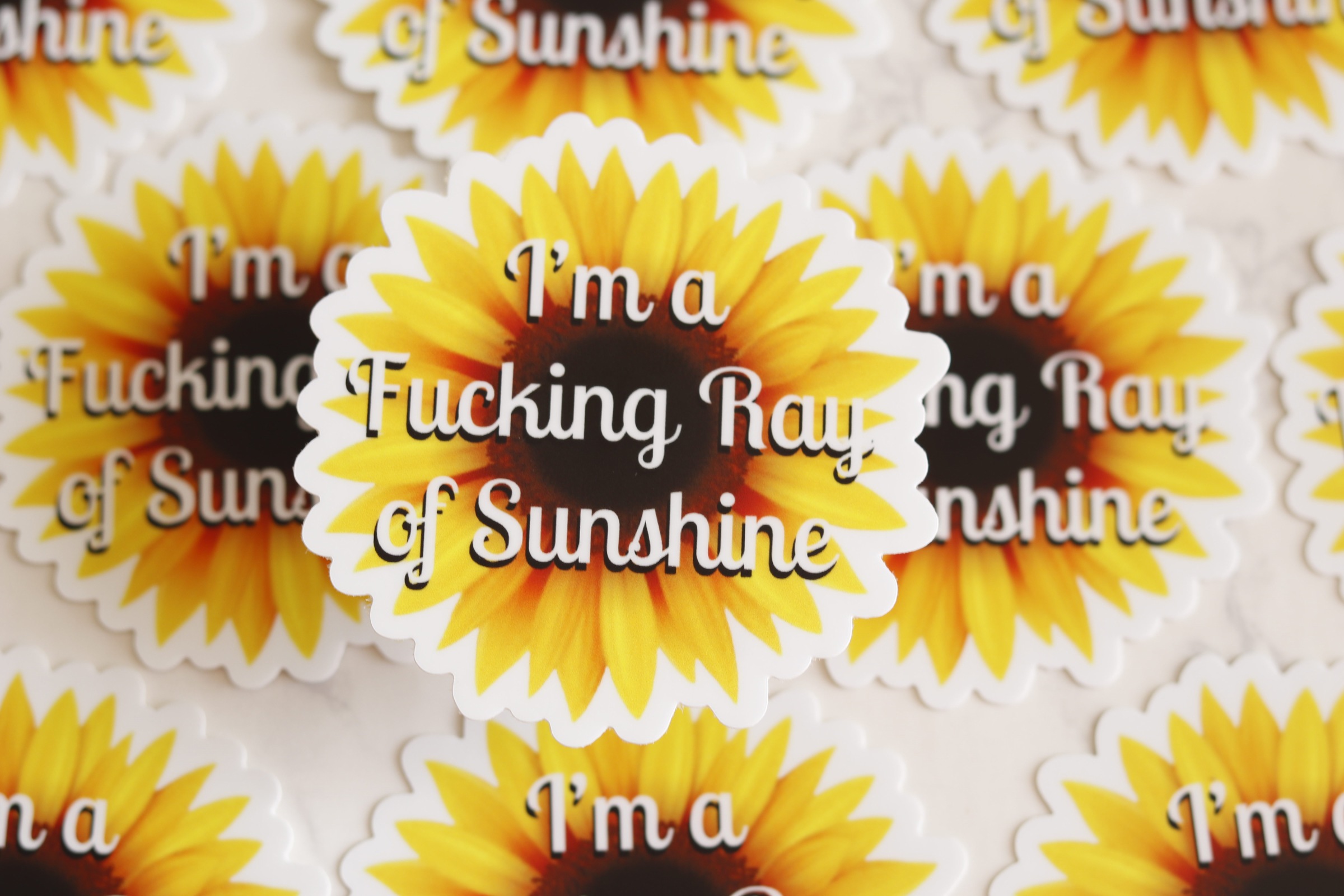 sunflower stickers