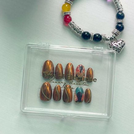 Black Girl Magic | Pre-Designed Press-on Nail Set