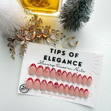 Rudolph Reverie | Ready to Ship Press-on Nail set |32 piece