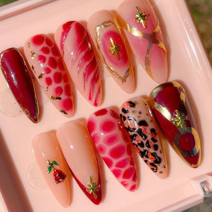 Lights Camera Action | Pre-Design Custom Press-on Nail Set