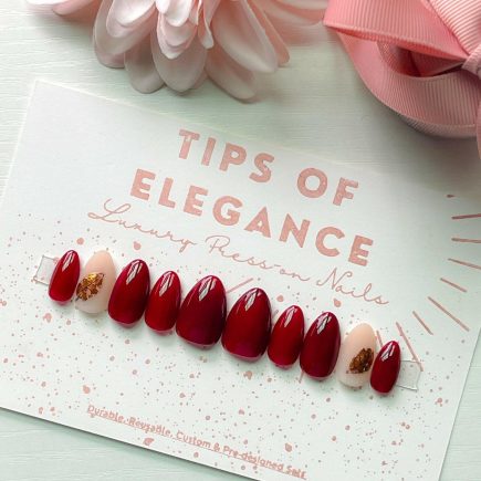 Autumn Berry | Pre-Design Custom Press-on Nail Set