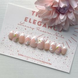 Lilly of the Valley | Wedding/Bridal | Pre-Design Custom Press-on Nail Set