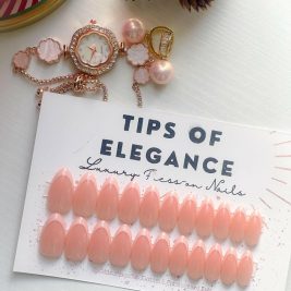 Peach Puff | Ready to Ship Press-on Nails | 30 piece set