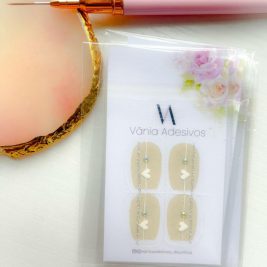 Nail Decals | Ethereal Hearts| Luxury Handpainted Nail Art Decals