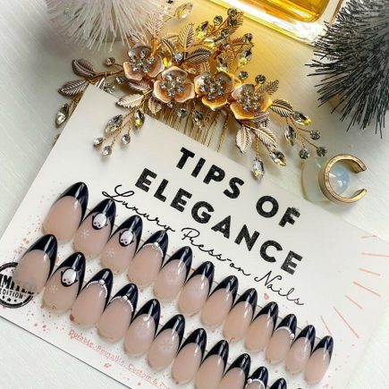Arctic Pearl | Ready to Ship Press-on Nail set |30 piece