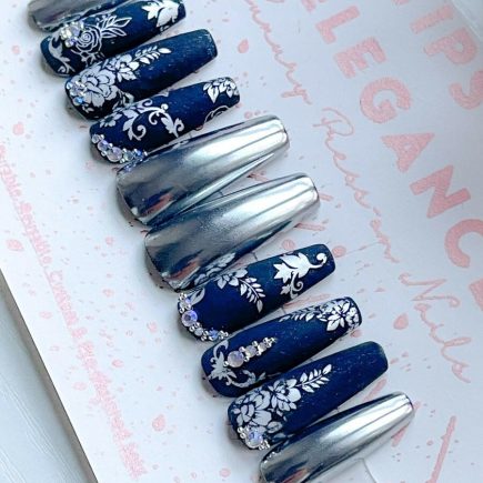 Glam New Year | Christmas | Pre-Design Custom Nail set