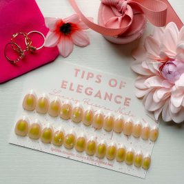 Chrome Aura | Ready to Ship Press-on Nails | 30 piece set