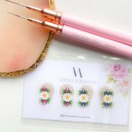 Nail Decals | Enchanted Meadow | Luxury Handpainted Nail Art Decals
