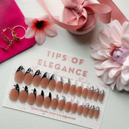 Ying & Yang | Ready to Ship Press-on Nails | 30 piece set