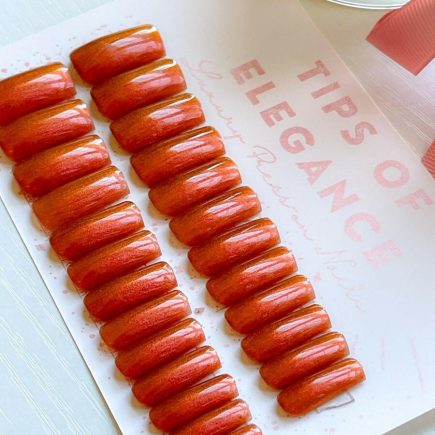 Burnt Sienna | Ready to Ship Press-on Nails | 30 piece set