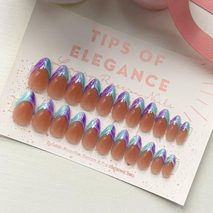 Mermaid Dreams | Ready to Ship Press-on Nails | 30 piece set