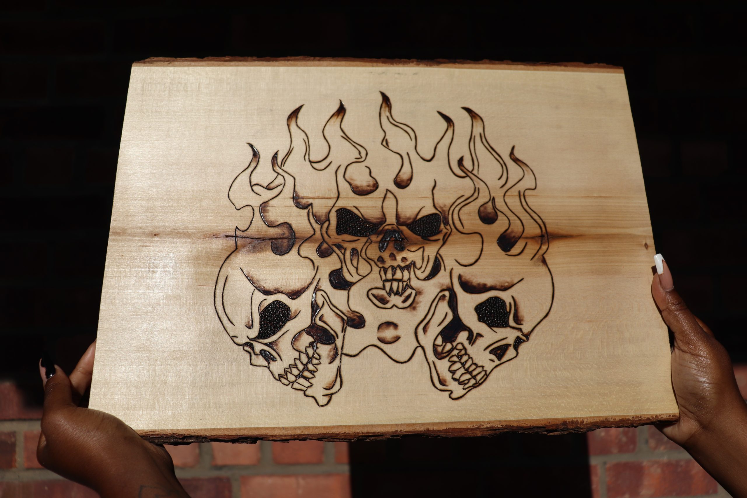 Fire Heads - Art, Wall Art