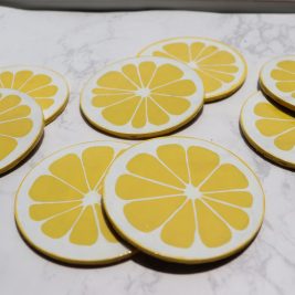 Lemon Coasters