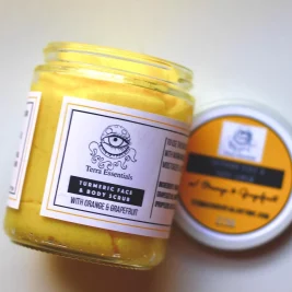 Turmeric Face & Body Scrub