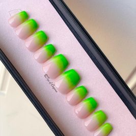 Limeade | Pre-Design Custom Press-on Nail Set