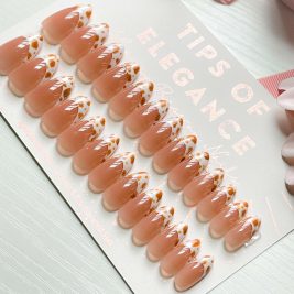 Brownie| Ready to Ship Press-on Nail Set | 30 piece set