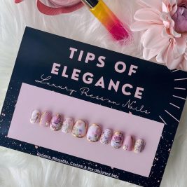 French Valley | Wedding/ Bridal | Pre-Design Custom Press-on Nail Set