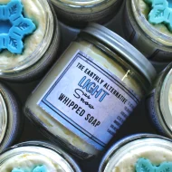 Light As Snow Whipped Soap