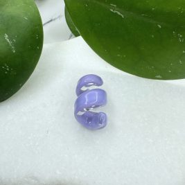 Lavender open spiral