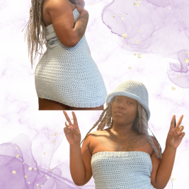 Adult Bucket Hat and Dress