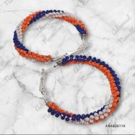 ANA826119 - Orange White & Blue Hoops
