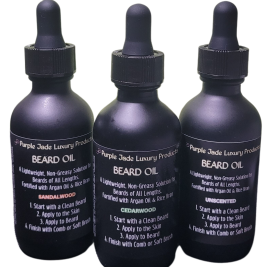 Bottles of Beard Oils