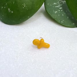 Yellow Anhk  (micro/sister loc bead)