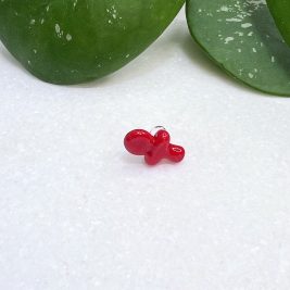 Red Anhk  (micro/sister loc bead)
