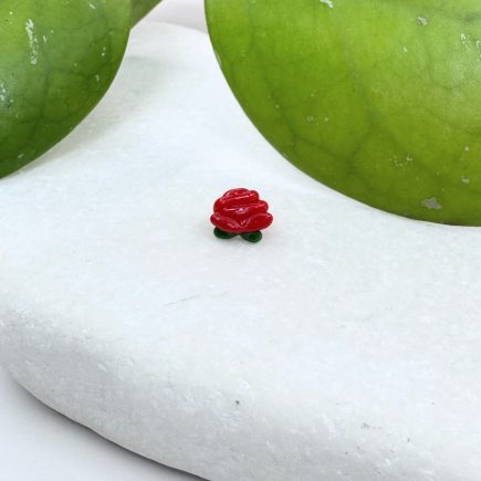 Red Rose (micro/sisterloc bead)