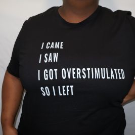 I Came, I saw T-Shirt (Black)
