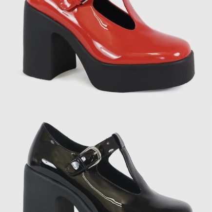 Trace Patent Heels