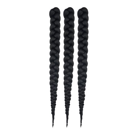 28" 3 BUNDLE PACK HYPOALLERGENIC BRAIDING HAIR