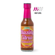 Blazing Citrus "Medium" Hot Sauce (Organic Grapefruit Juice, Vinegar-Free, Gluten-Free, Vegan Friendly)