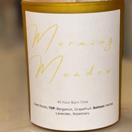 Morning Meadow - 7 oz Soy Candle