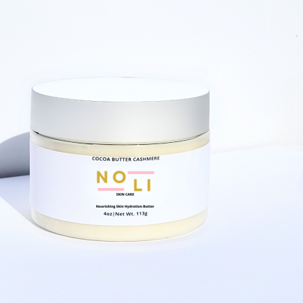 Nourishing skin hydration body butter enriched with Cupuaçu and Mango butters, designed to deeply moisturize and soothe sensitive, dry skin for mamas.