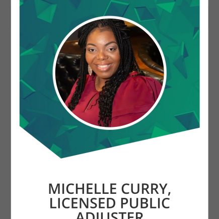Michelle Curry, Public Adjuster