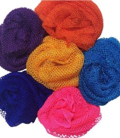 Exfoliating African net sponge