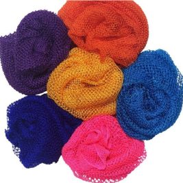 Exfoliating African net sponge