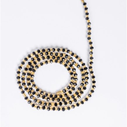 Midnight Gold Waist Beads