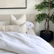 The Shell Linen Duvet Cover Set